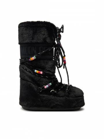 Moon Boot Снігоходи Icon Faux Fur BEADS80D1408990 Чорний Moon Boot Снігоходи Icon Faux Fur BEADS80D1408990 Чорний