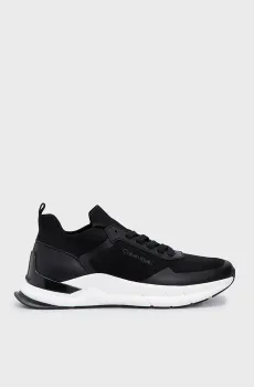 Мужские черные кроссовки LOW TOP LACE UP MIX Черный 41 Calvin Klein HM0HM00918