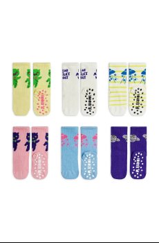 Детские носки Mini Rodini Alien 6 шт