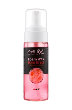 Воск-пенка для укладки волос Zenix Professional Foam Wax Hair Style Сильная фиксация, 150 мл