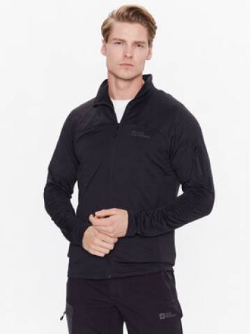 Jack Wolfskin Технічний світшот Prelight 1711001 Чорний Regular Fit Jack Wolfskin Технічний світшот Prelight 1711001 Чорний Regular Fit