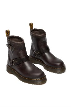 Кожаные полусапожки Dr. Martens Anistone Harness