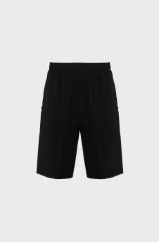 Мужские черные шорты Черный M Ermenegildo Zegna N6N161290.00114