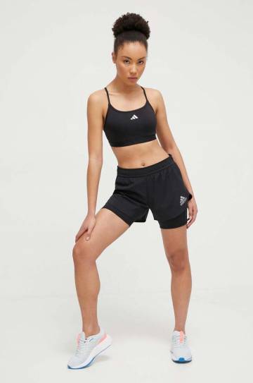 Спортивный бюстгальтер adidas Performance Aeroreact цвет чёрный Спортивный бюстгальтер adidas Performance Aeroreact цвет чёрный