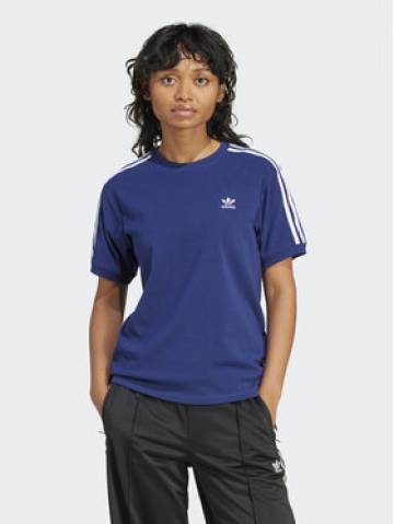 adidas Футболка 3-Stripes IR8053 Cиній Regular Fit adidas Футболка 3-Stripes IR8053 Cиній Regular Fit