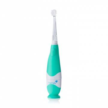 Детская электрическая зубная щетка Brush-Baby BabySonic Electric Toothbrush с рождения до 3 лет, бирюзовая, 1 шт Детская электрическая зубная щетка Brush-Baby BabySonic Electric Toothbrush с рождения до 3 лет, бирюзовая, 1 шт
