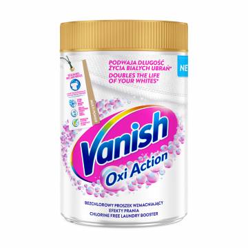 Пятновыводитель порошкообразный Vanish Gold Oxi Action White для белых тканей, 625 г Пятновыводитель порошкообразный Vanish Gold Oxi Action White для белых тканей, 625 г