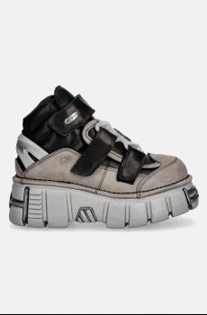 Кожаные кроссовки New Rock ALASKA PERLA, ITALI NEGRO, TOWER PERLA + AC