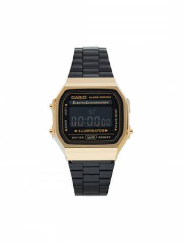 Casio Годинник Vintage A168WEGB-1BEF Чорний Casio Годинник Vintage A168WEGB-1BEF Чорний