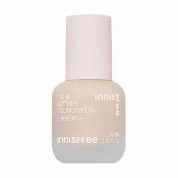 Тональная основа для лица Innisfree Light Fitting Foundation, SFP 20 PA++, 17N, 30 мл Тональная основа для лица Innisfree Light Fitting Foundation, SFP 20 PA++, 17N, 30 мл