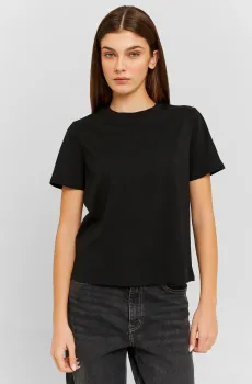 Женская черная футболка Черный XS Tally Weijl STSCOTIKKY