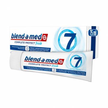 Зубная паста blend-a-med Complete Protect 7 Экстрасвежесть, 75 мл Зубная паста blend-a-med Complete Protect 7 Экстрасвежесть, 75 мл