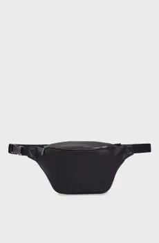 Мужская черная поясная сумка ULTRALIGHT WAISTBAG38 PU Черный ONESIZE Calvin Klein K50K512558