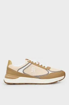 Женские кожаные кроссовки CASUAL FASHION RUNNER LTHR Разноцветный 37 Tommy Hilfiger FW0FW08325