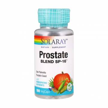 Поддержка функции простаты Solaray Prostate Blend SP-16, 100 капсул