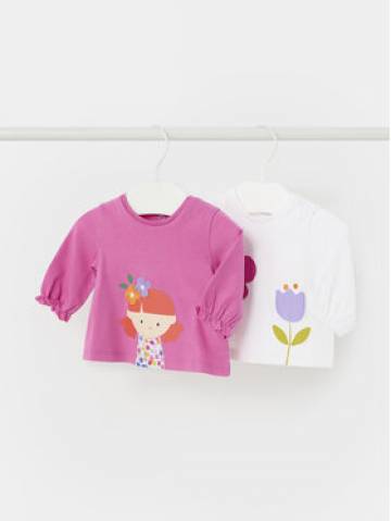 Mayoral Набір з 2 блузок 1001 Кольоровий Regular Fit Mayoral Набір з 2 блузок 1001 Кольоровий Regular Fit