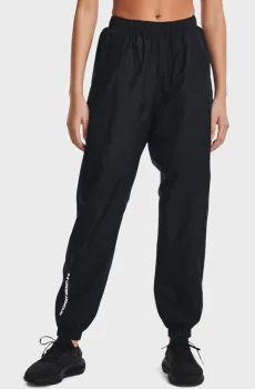 Женские черные спортивные брюки UA RUSH ™ Woven Pant Черный XS Under Armour 1369846-001