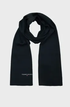 Мужской темно-синий шарф TJM LINEAR LOGO Синий ONESIZE Tommy Jeans AM0AM12649