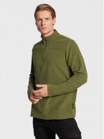 Jack Wolfskin Флісовий реглан Taunus 1709522 Зелений Regular Fit Jack Wolfskin Флісовий реглан Taunus 1709522 Зелений Regular Fit