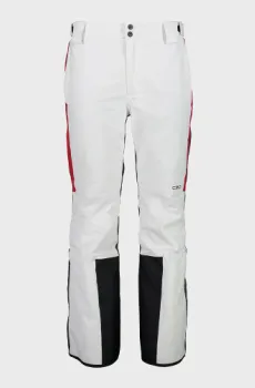 Мужские белые лыжные брюки Белый 52 CMP 30W0487-01XH