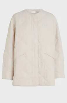 Женская светло-серая куртка WASHED LYOCELL SHACKET Серый M Calvin Klein Jeans J20J224704