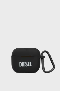 Черный чехол для наушников Airpod Case Silicone for AirPods 3 Черный ONESIZE Diesel 45829