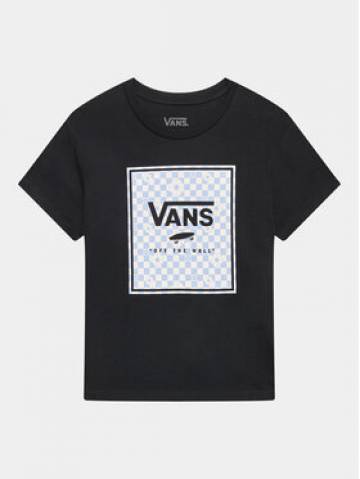 Vans Футболка Box Fill Floral Crew VN00078E Чорний Regular Fit Vans Футболка Box Fill Floral Crew VN00078E Чорний Regular Fit