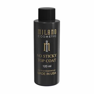 Топ для гель-лака Milano Cosmetic No Sticky Top без липкого слоя, 120 мл Топ для гель-лака Milano Cosmetic No Sticky Top без липкого слоя, 120 мл