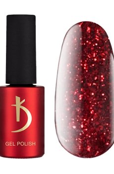Гель-лак для ногтей Kodi Professional Gel Polish Basic Collection Red 120 R, 7 мл