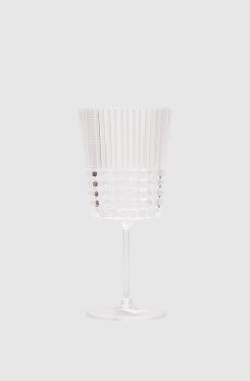 Прозрачный акриловый бокал для вина