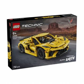 Конструктор LEGO Technic Chevrolet Corvette Stingray, 732 детали, от 9 лет (42205) Конструктор LEGO Technic Chevrolet Corvette Stingray, 732 детали, от 9 лет (42205)