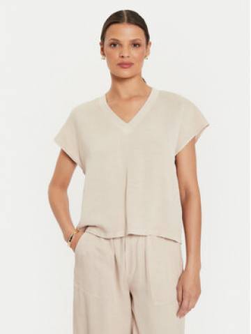 ViCOLO Блузка TB2083 Бежевий Regular Fit ViCOLO Блузка TB2083 Бежевий Regular Fit