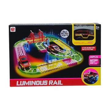 Игрушка Shantou Jinxing Трек, светится в темноте, в коробке, от 3 лет, 34*6*23 см (888-129) Игрушка Shantou Jinxing Трек, светится в темноте, в коробке, от 3 лет, 34*6*23 см (888-129)