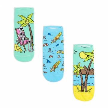 Cropp - Шкарпетки, 3 пари - морська хвиля Cropp - Шкарпетки, 3 пари - морська хвиля