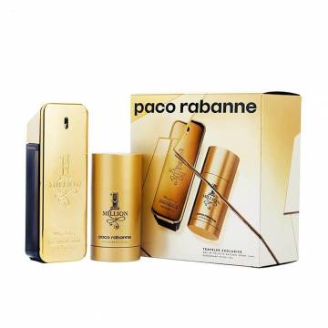 Парфюмированный набор мужской Rabanne 1 Million (дезодорант-стик, 75 мл + туалетная вода, 100 мл) Парфюмированный набор мужской Rabanne 1 Million (дезодорант-стик, 75 мл + туалетная вода, 100 мл)