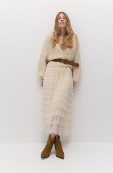 Reserved - Замшеві черевики - бежевий - 080CQ-80X