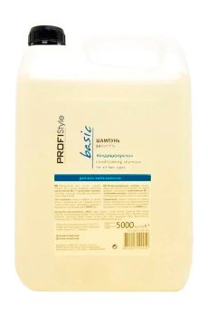 Кондиционирующий шампунь Profi Style Basic Shampoo для всех типов волос, 5 л