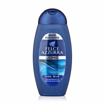 Гель для душа и шампунь Felce Azzurra мужской Cool Blue, мужской, 400 мл Гель для душа и шампунь Felce Azzurra мужской Cool Blue, мужской, 400 мл