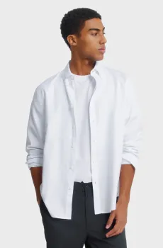 Мужская белая рубашка Белый XL SPRINGFIELD 273622