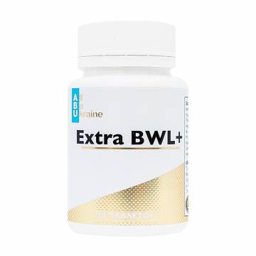 Растительный комплекс ABU - All Be Ukraine Extra BWL+ Улучшение пищеварения, 60 таблеток