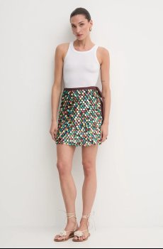 Юбка из смесового льна Never Fully Dressed