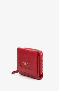Гаманець жіночий шкіряний червоний Estro ER00104770