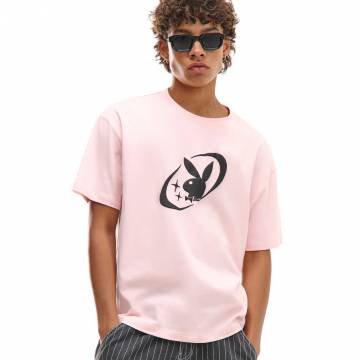 Cropp - Футболка з принтом Playboy - рожевий Cropp - Футболка з принтом Playboy - рожевий