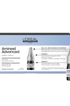 Ампулы против выпадения волос LOreal Professionnel Serie Expert Aminexil Advanced, 10*6 мл
