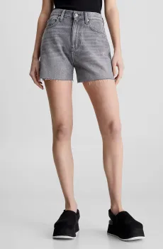 Женские серые джинсовые шорты MOM SHORT Серый 27 Calvin Klein Jeans J20J223508