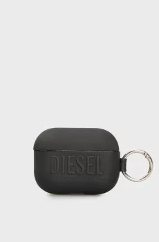 Черный чехол для AirPods Pro 2 Черный ONESIZE Diesel 60194
