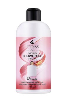 Парфюмированный крем-гель для душа Jediss Dona Parfumed Shower Gel женский, 200 мл