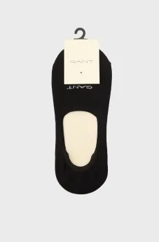 Мужские черные следы (2 пары) INVISIBLE SOCKS Черный 40-42 Gant 9960257