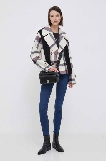 Хлопковая футболка Tommy Hilfiger цвет чёрный Хлопковая футболка Tommy Hilfiger цвет чёрный