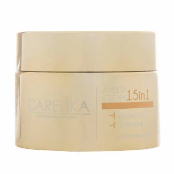 Увлажняющий крем для лица 15 в 1 Carelika Amber Cream с янтарной кислотой, 50 мл Увлажняющий крем для лица 15 в 1 Carelika Amber Cream с янтарной кислотой, 50 мл